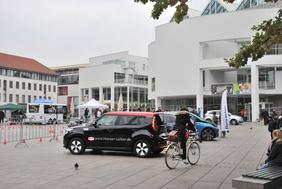 Von Straßenbahn bis Tesla: In Ulm drehte sich alles um Elektromobilität.