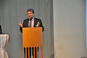 Über globale Trends und Herausforderungen auf dem Sektor Elektromobilität sprach ZSW-Vorstand Tillmetz.