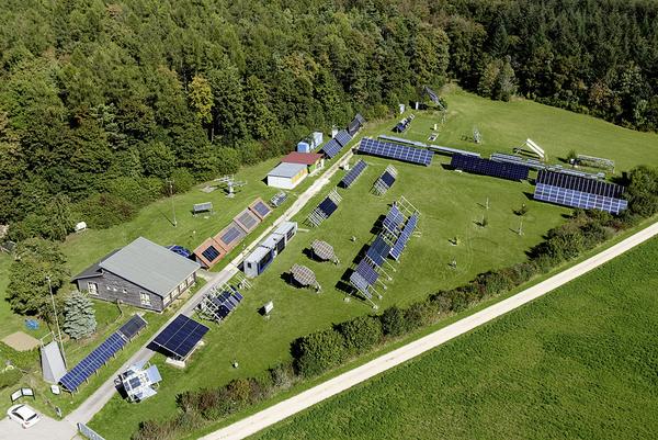 Bild des Solar-Testfelds Widderstall