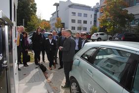 Besuch einer Delegation aus Großbritannien am ZSW. 