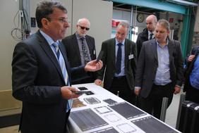 Besuch einer Delegation aus Großbritannien am ZSW. 