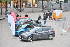 Von Straßenbahn bis Tesla: In Ulm drehte sich alles um Elektromobilität.