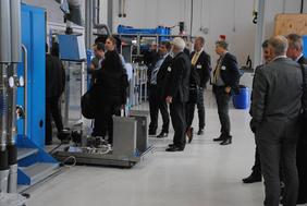 Besuch einer Delegation aus Großbritannien am ZSW. 