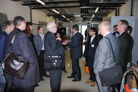 Besuch einer Delegation aus Großbritannien am ZSW. 