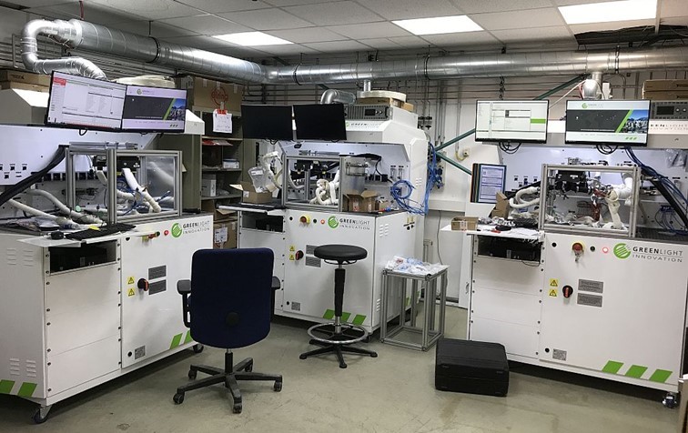 Test benches acquired under the H2Fuel-Project.